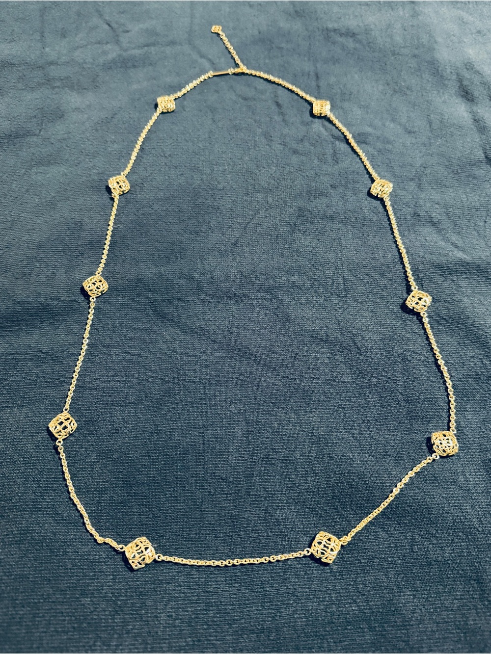 Kendra Scott Gold Filigree Necklace